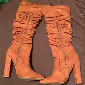 High heel Wedge boots